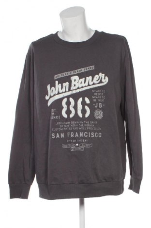 Pánske tričko  John Baner, Veľkosť XXL, Farba Sivá, Cena  7,95 €