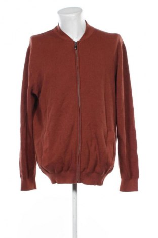 Jachetă tricotată de bărbați Casa Moda, Mărime 3XL, Culoare Maro, Preț 95,99 Lei