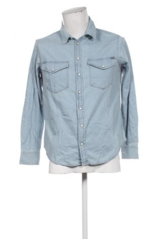 Cămașă de bărbați Pepe Jeans, Mărime L, Culoare Albastru, Preț 393,99 Lei