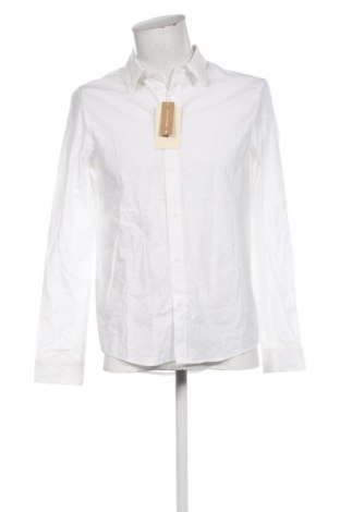 Cămașă de bărbați Pier One, Mărime S, Culoare Alb, Preț 145,99 Lei