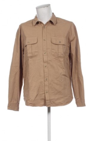 Herrenhemd Rebel, Größe XL, Farbe Beige, Preis 30,99 €
