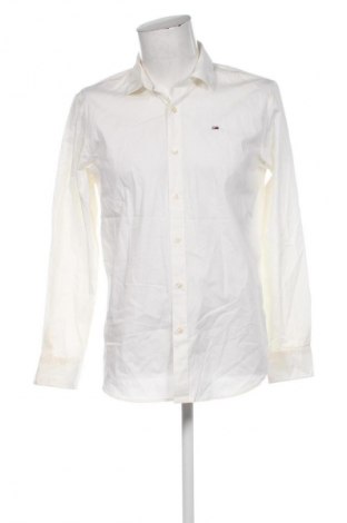 Мъжка риза Tommy Jeans, Размер L, Цвят Екрю, Цена 26,07 €