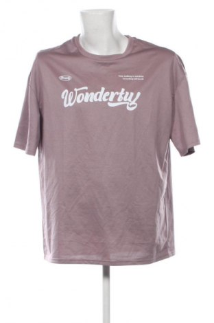 Pánske tričko  Manfinity, Veľkosť XXL, Farba Popolavo ružová, Cena  8,95 €