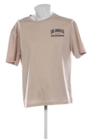 Мъжка тениска SHEIN, Размер L, Цвят Бежов, Цена 7,66 €