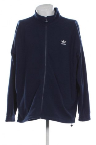 Ανδρικό φούτερ fleece Adidas, Μέγεθος XXL, Χρώμα Μπλέ, Τιμή 36,99 €
