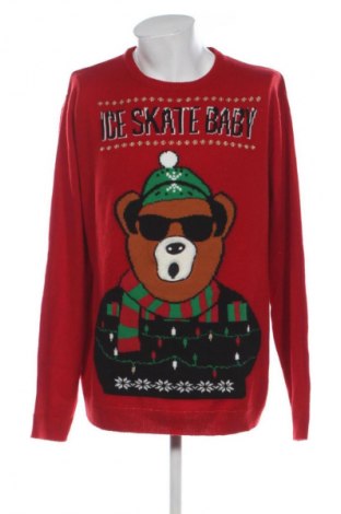 Férfi pulóver Angelo Litrico, Méret 3XL, Szín Piros, Ár 5 449 Ft