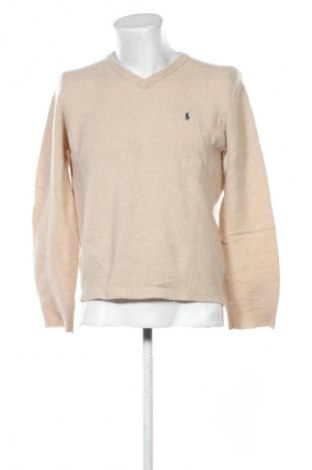 Мъжки пуловер Chaps by Ralph Lauren, Размер L, Цвят Бежов, Цена 11,75 €
