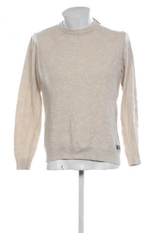 Мъжки пуловер Jack & Jones, Размер M, Цвят Бежов, Цена 10,22 €