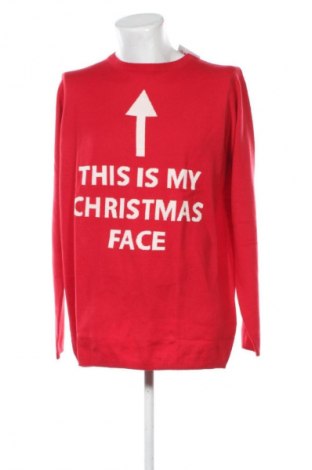 Pánský svetr  Livergy, Velikost XL, Barva Červená, Cena  209,00 Kč