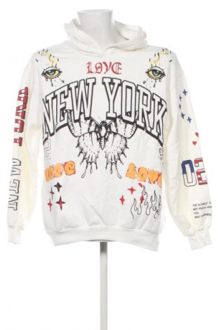 Herren Sweatshirt Bershka, Größe S, Farbe Ecru, Preis 41,99 €