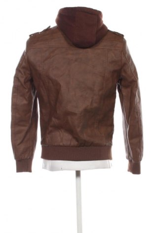 Geacă de piele pentru bărbati Unbranded, Mărime S, Culoare Maro, Preț 102,99 Lei