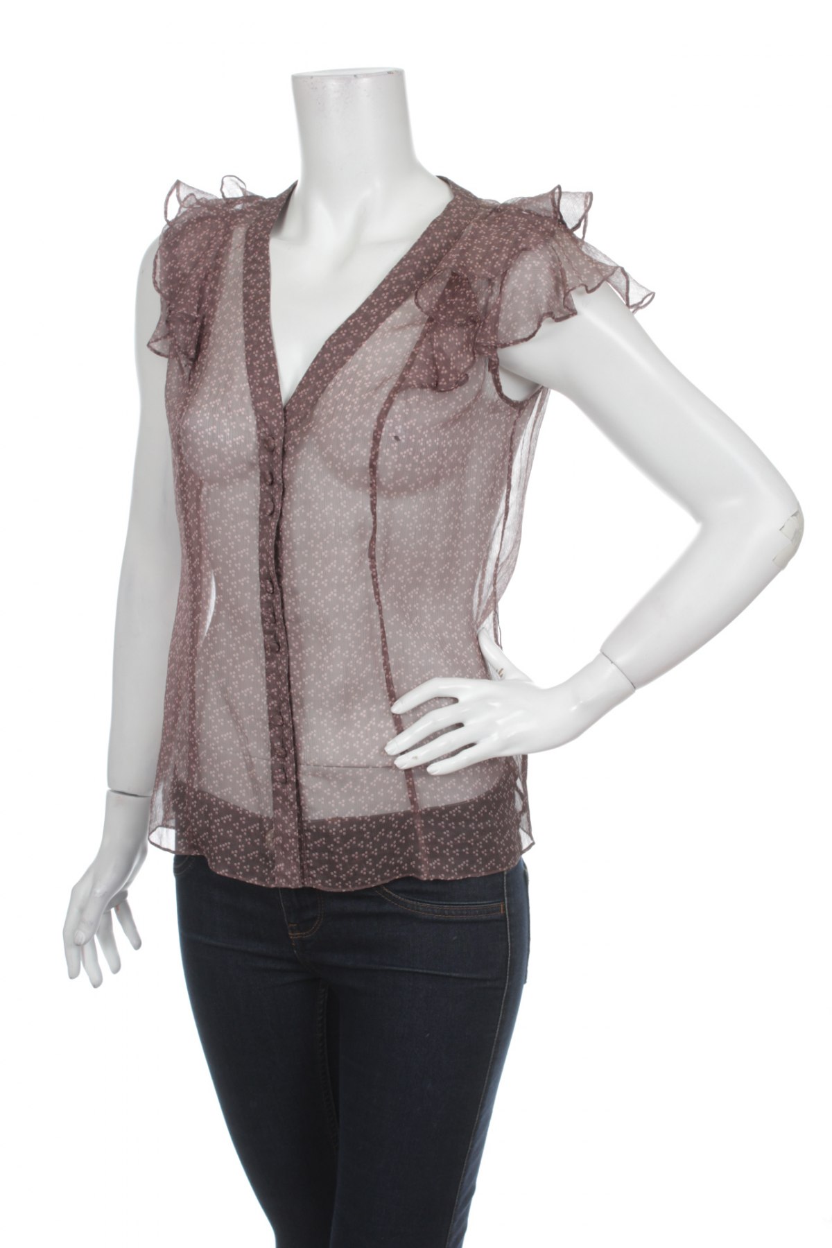 Γυναικείο πουκάμισο Jasper Conran, Μέγεθος M, Χρώμα Καφέ, Τιμή 12,99 €