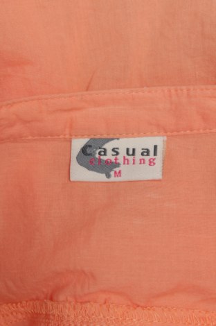 Γυναικείο πουκάμισο Casual Clothing, Μέγεθος M, Χρώμα Πορτοκαλί, Τιμή 9,28 €