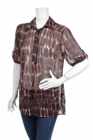 Γυναικείο πουκάμισο George, Μέγεθος M, Χρώμα Καφέ, Τιμή 11,75 €