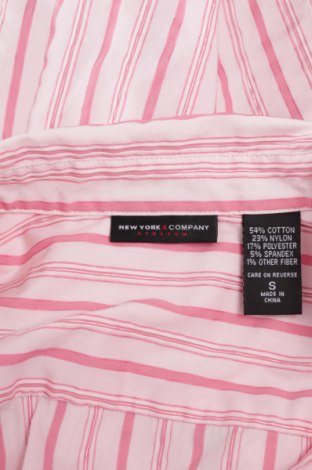 Γυναικείο πουκάμισο New York & Company, Μέγεθος S, Χρώμα Ρόζ , Τιμή 13,61 €