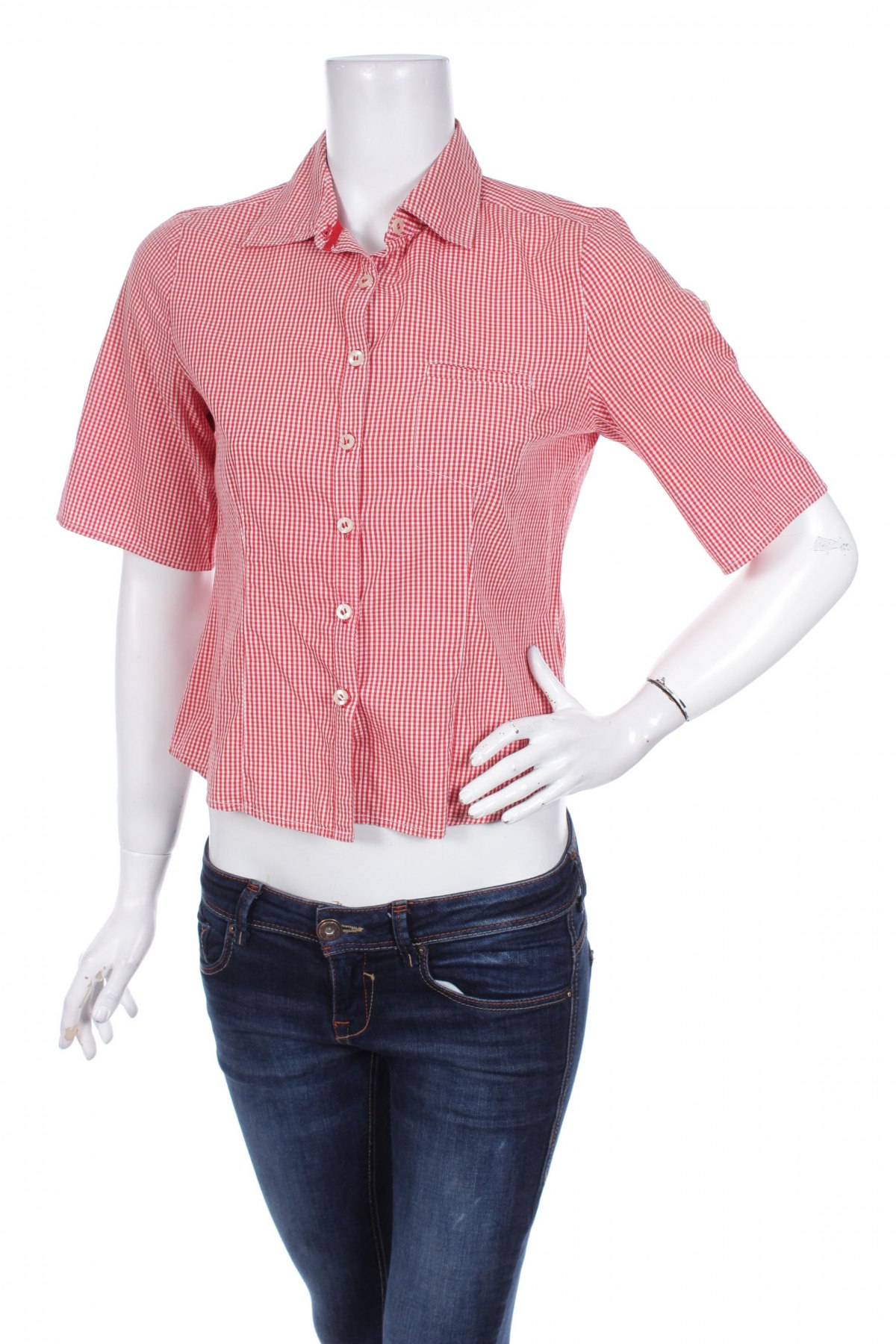 Γυναικείο πουκάμισο Jake*s, Μέγεθος M, Χρώμα Κόκκινο, Τιμή 9,90 €