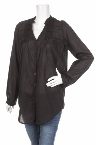 Γυναικείο πουκάμισο, Μέγεθος L, Χρώμα Μαύρο, Τιμή 18,56 €