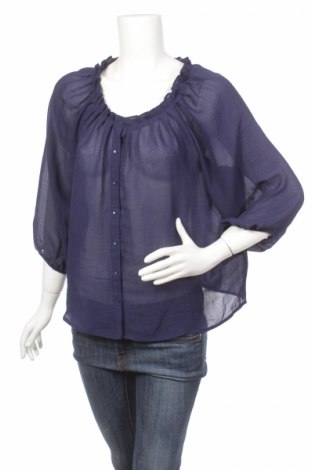 Γυναικείο πουκάμισο H&M, Μέγεθος M, Χρώμα Μπλέ, Τιμή 13,61 €
