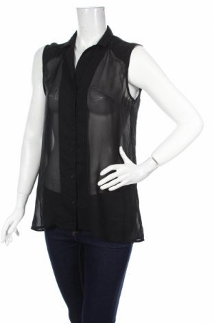 Γυναικείο πουκάμισο H&M, Μέγεθος L, Χρώμα Μαύρο, Τιμή 11,13 €