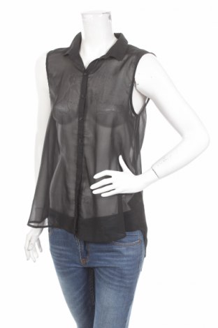 Γυναικείο πουκάμισο H&M, Μέγεθος L, Χρώμα Μαύρο, Τιμή 14,95 €