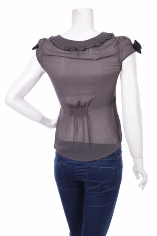 Γυναικείο πουκάμισο Naf Naf, Μέγεθος XS, Χρώμα Γκρί, Τιμή 22,16 €