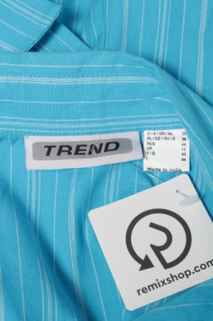 Γυναικείο πουκάμισο Trend, Μέγεθος M, Χρώμα Μπλέ, Τιμή 14,23 €