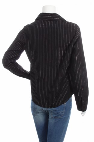 Γυναικείο πουκάμισο X-Mail, Μέγεθος M, Χρώμα Μαύρο, Τιμή 12,99 €