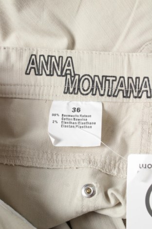 Дамски панталон Anna Montana, Размер S, Цвят Бежов, Цена 25,00 лв.