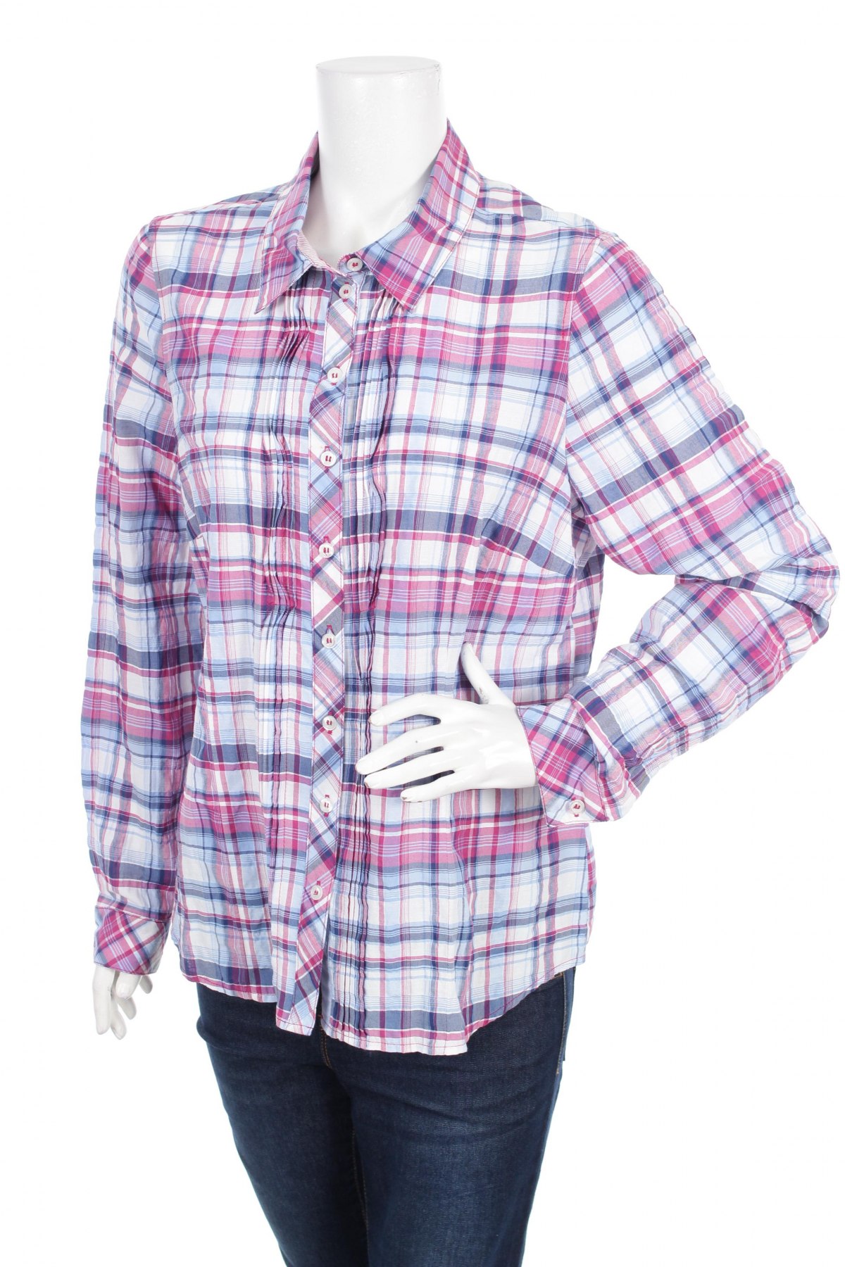 Γυναικείο πουκάμισο Gina Laura, Μέγεθος M, Χρώμα Πολύχρωμο, Τιμή 13,61 €
