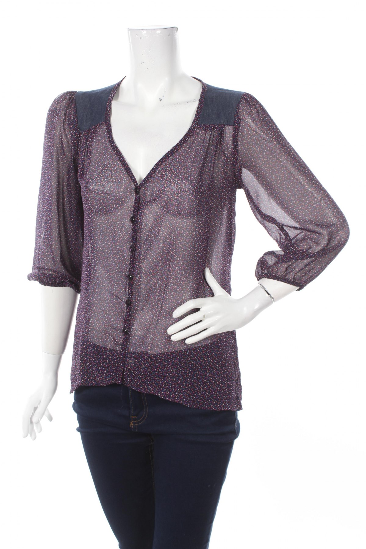 Γυναικείο πουκάμισο Lily White, Μέγεθος M, Χρώμα Πολύχρωμο, Τιμή 15,46 €