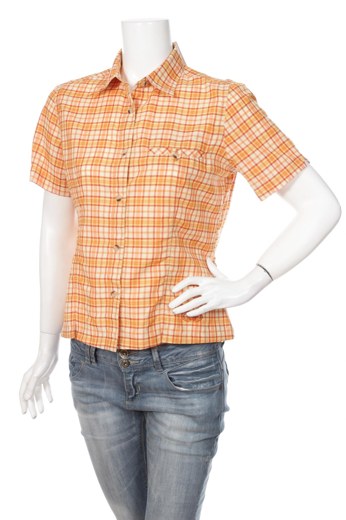 Γυναικείο πουκάμισο Maul, Μέγεθος M, Χρώμα Πορτοκαλί, Τιμή 9,90 €