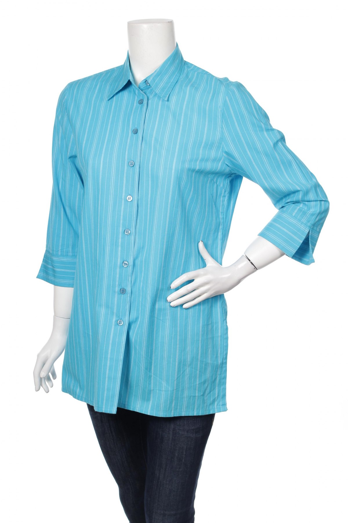 Γυναικείο πουκάμισο Trend, Μέγεθος M, Χρώμα Μπλέ, Τιμή 14,23 €