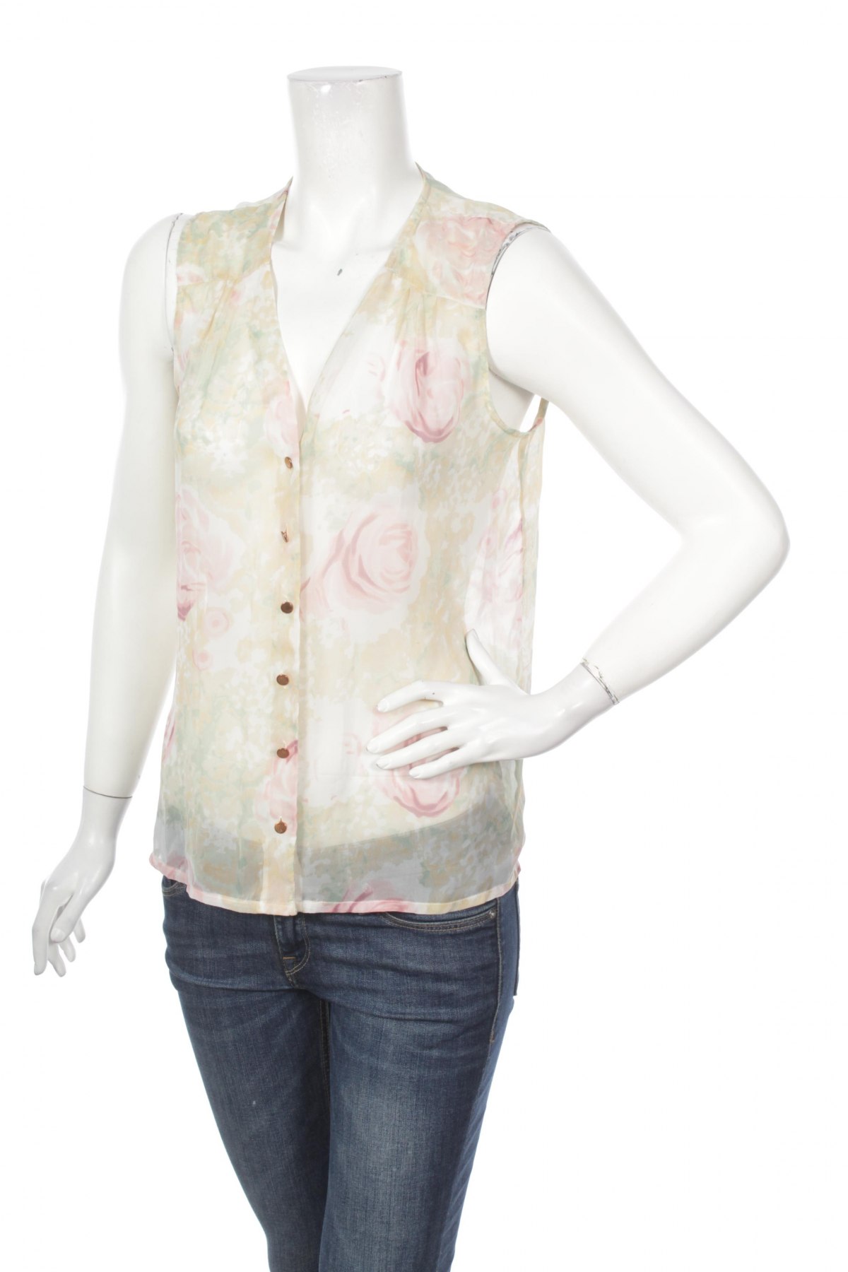 Γυναικείο πουκάμισο Vero Moda, Μέγεθος M, Χρώμα Πολύχρωμο, Τιμή 9,90 €