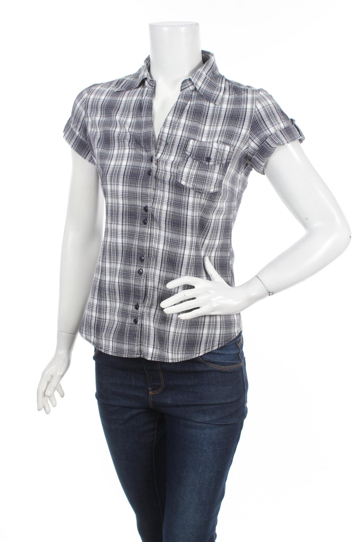 Γυναικείο πουκάμισο Zero, Μέγεθος XS, Χρώμα Μαύρο, Τιμή 10,52 €