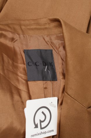 Дамско сако C.c.d.k, Размер L, Цвят Кафяв, Цена 21,25 лв.