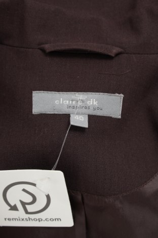 Дамско сако Claire, Размер M, Цвят Кафяв, Цена 22,10 лв.