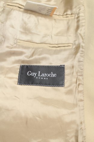Мъжко сако Guy Laroche, Размер M, Цвят Бежов, Цена 35,70 лв.