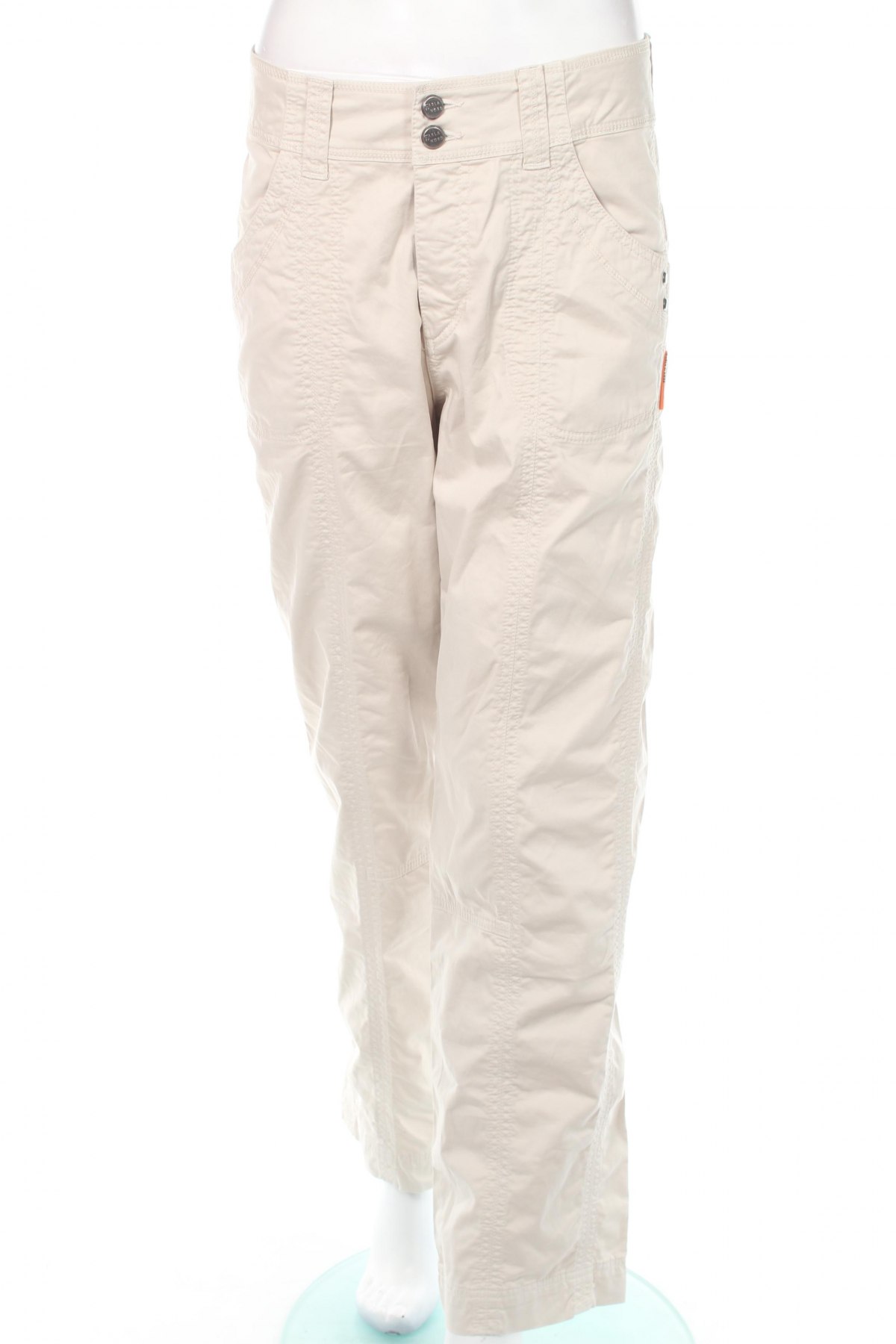Дамски панталон Carla Du Nord, Размер M, Цвят Бежов, Цена 39,10 лв.