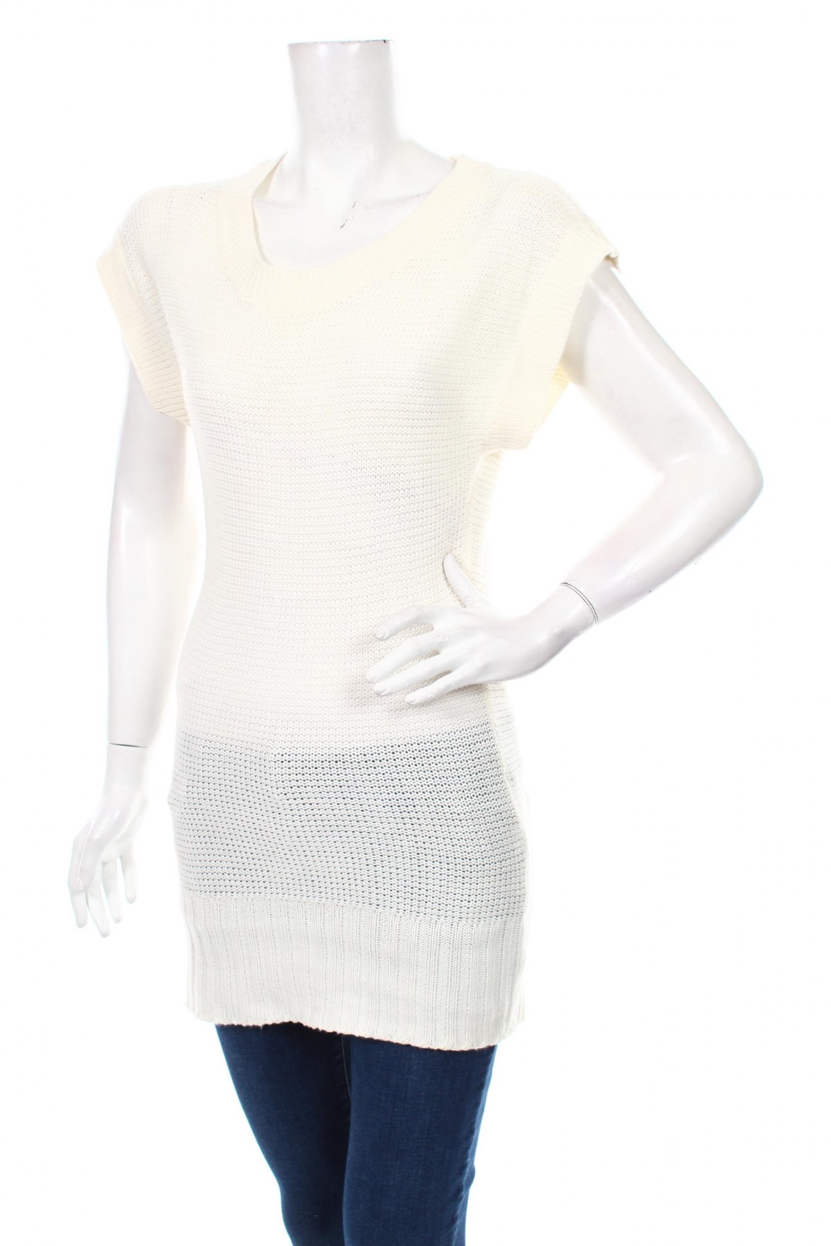 Дамски пуловер Ambiance Apparel, Размер S, Цвят Бял, Цена 6,50 лв.