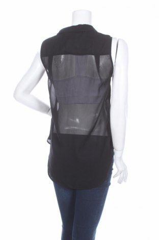 Γυναικείο πουκάμισο H&M, Μέγεθος M, Χρώμα Μαύρο, Πολυεστέρας, Τιμή 8,48 €