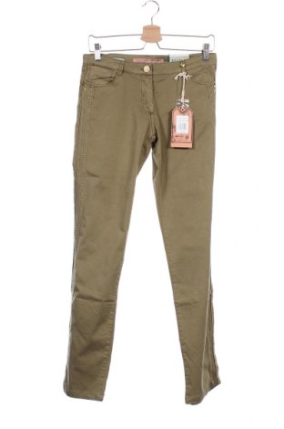 Детски панталон Million X, Размер 13-14y/ 164-168 см, Цвят Зелен, 98% памук, 2% еластан, Цена 12,42 лв.