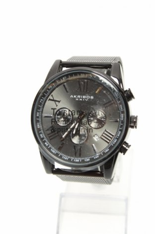 Часовник Akribos XXIV, Цвят Черен, Метал, Цена 115,35 лв.