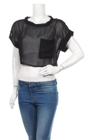 Γυναικεία μπλούζα Desigual, Μέγεθος M, Χρώμα Μαύρο, Πολυεστέρας, Τιμή 10,99 €