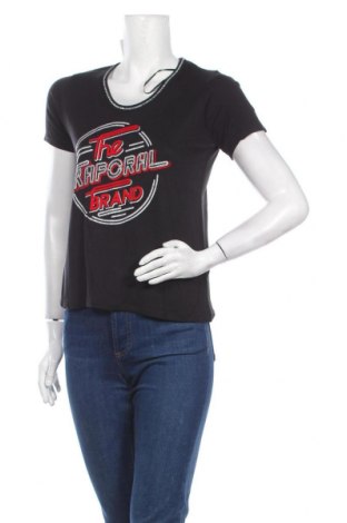 Γυναικεία μπλούζα Kaporal, Μέγεθος XS, Χρώμα Μαύρο, Τιμή 15,16 €