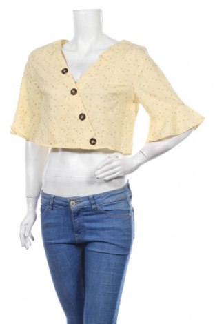 Γυναικεία μπλούζα Na-Kd, Μέγεθος M, Χρώμα Κίτρινο, Βαμβάκι, Τιμή 12,63 €