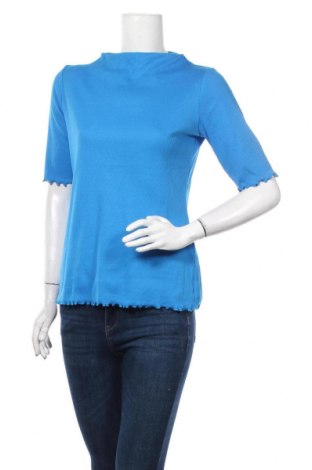 Дамска блуза Street One, Размер M, Цвят Син, 95% памук, 5% еластан, Цена 13,80 лв.