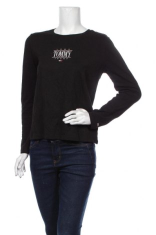 Дамска блуза Tommy Hilfiger, Размер M, Цвят Черен, Памук, Цена 96,75 лв.