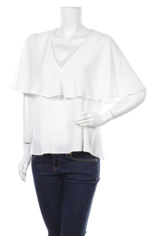 Дамска блуза Zara, Размер S, Цвят Бял, Полиестер, Цена 12,60 лв.