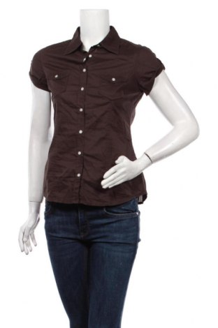 Γυναικείο πουκάμισο H&M L.O.G.G., Μέγεθος S, Χρώμα Καφέ, Βαμβάκι, Τιμή 8,18 €