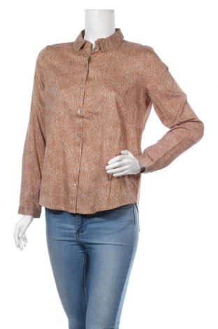 Γυναικείο πουκάμισο Vila, Μέγεθος M, Χρώμα  Μπέζ, Βισκόζη, Τιμή 14,23 €